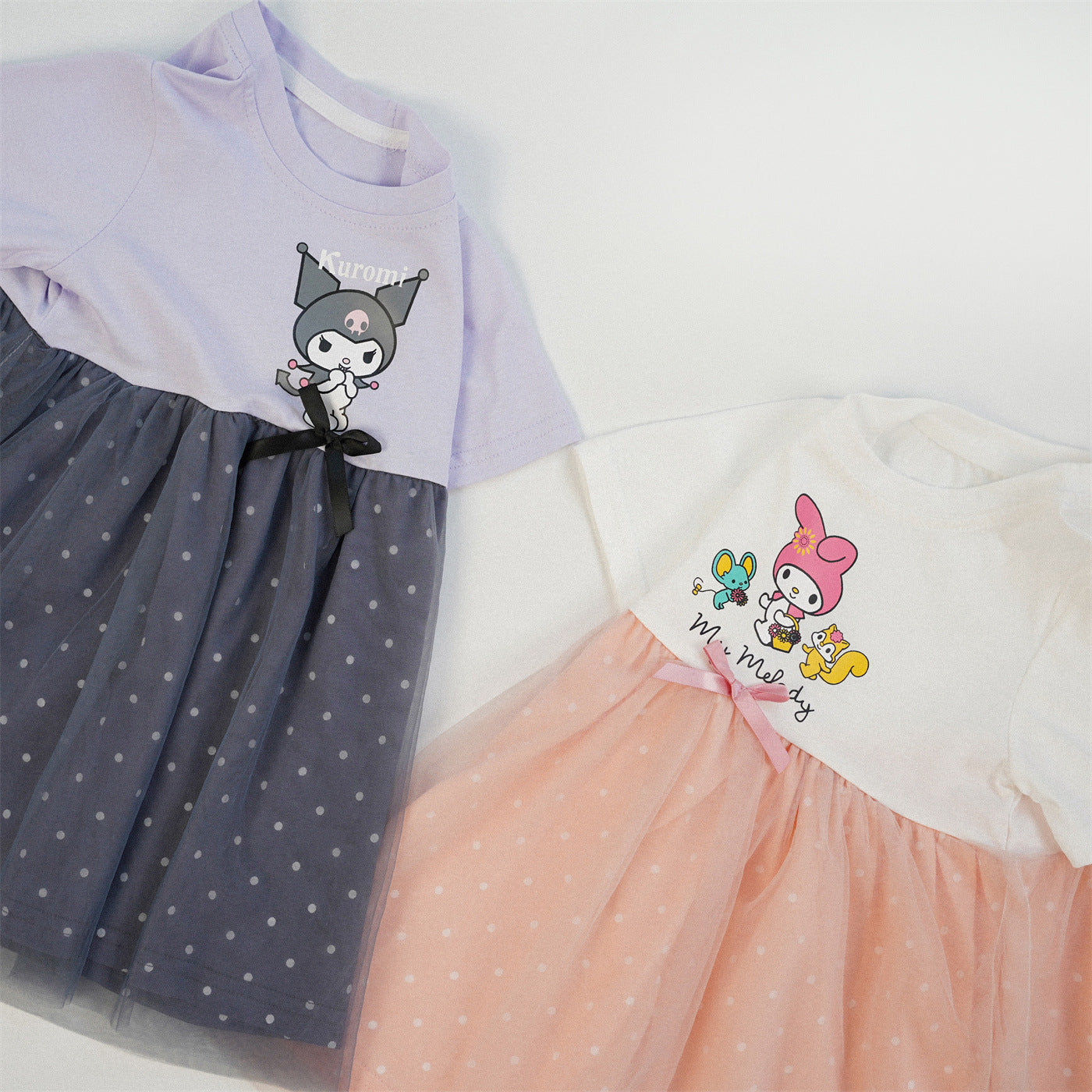 Robe Gaze à Pois Fille – Style Doux & Romantique Été
