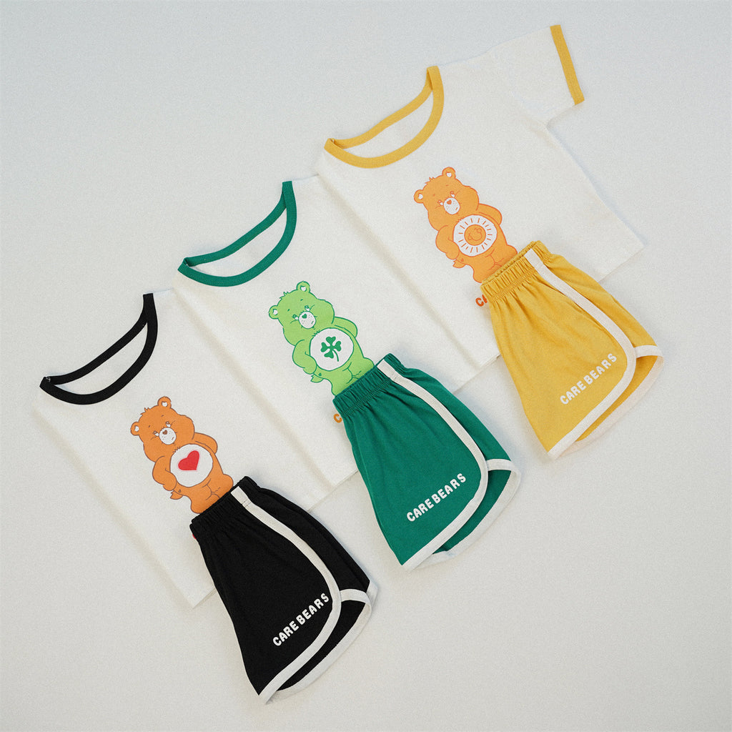 Rainbow Bear Children's Short Sleeve Sports Set