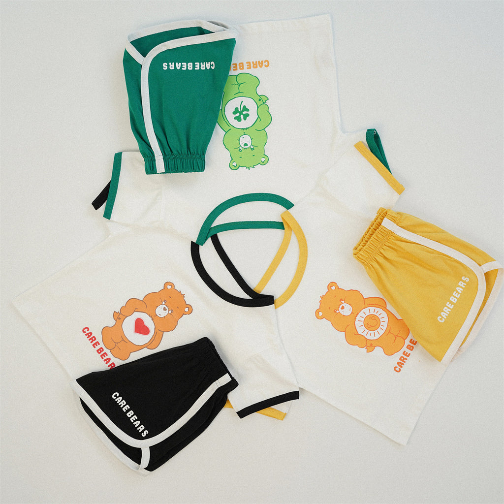Rainbow Bear Children's Short Sleeve Sports Set