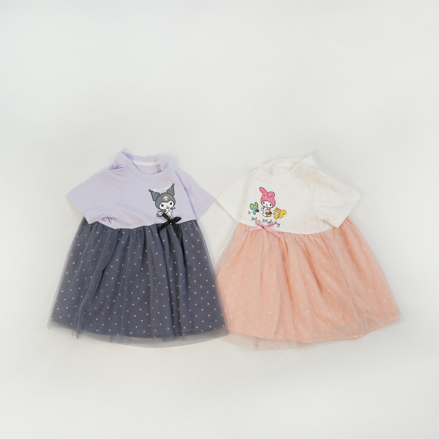 Robe Gaze à Pois Fille – Style Doux & Romantique Été