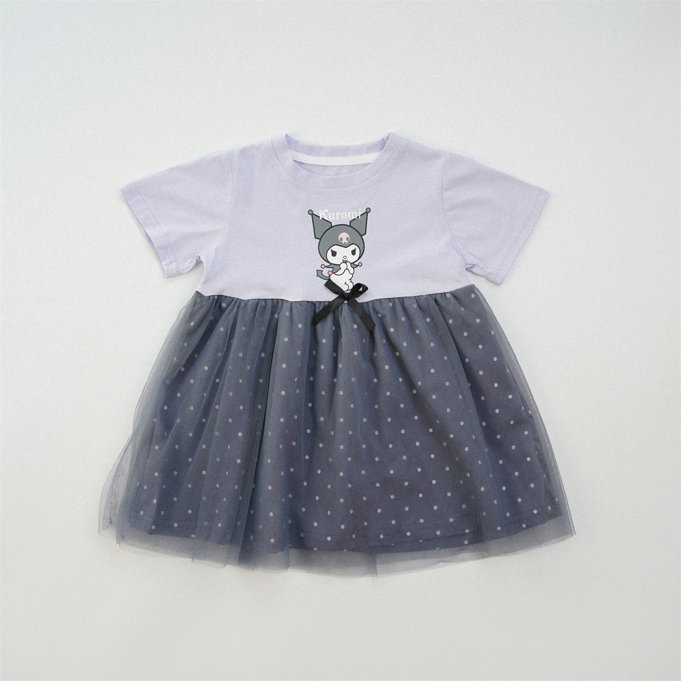 Robe Gaze à Pois Fille – Style Doux & Romantique Été
