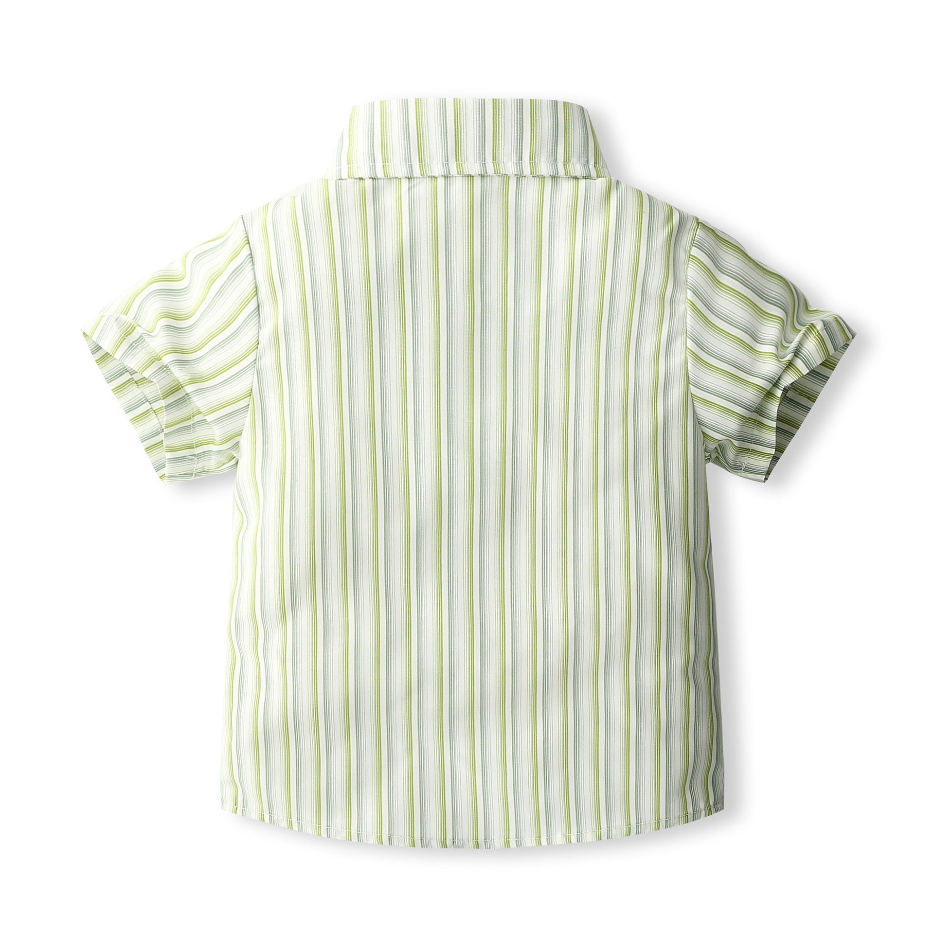Ensemble deux pièces garçon – Chemise rayée & Short style Gentleman