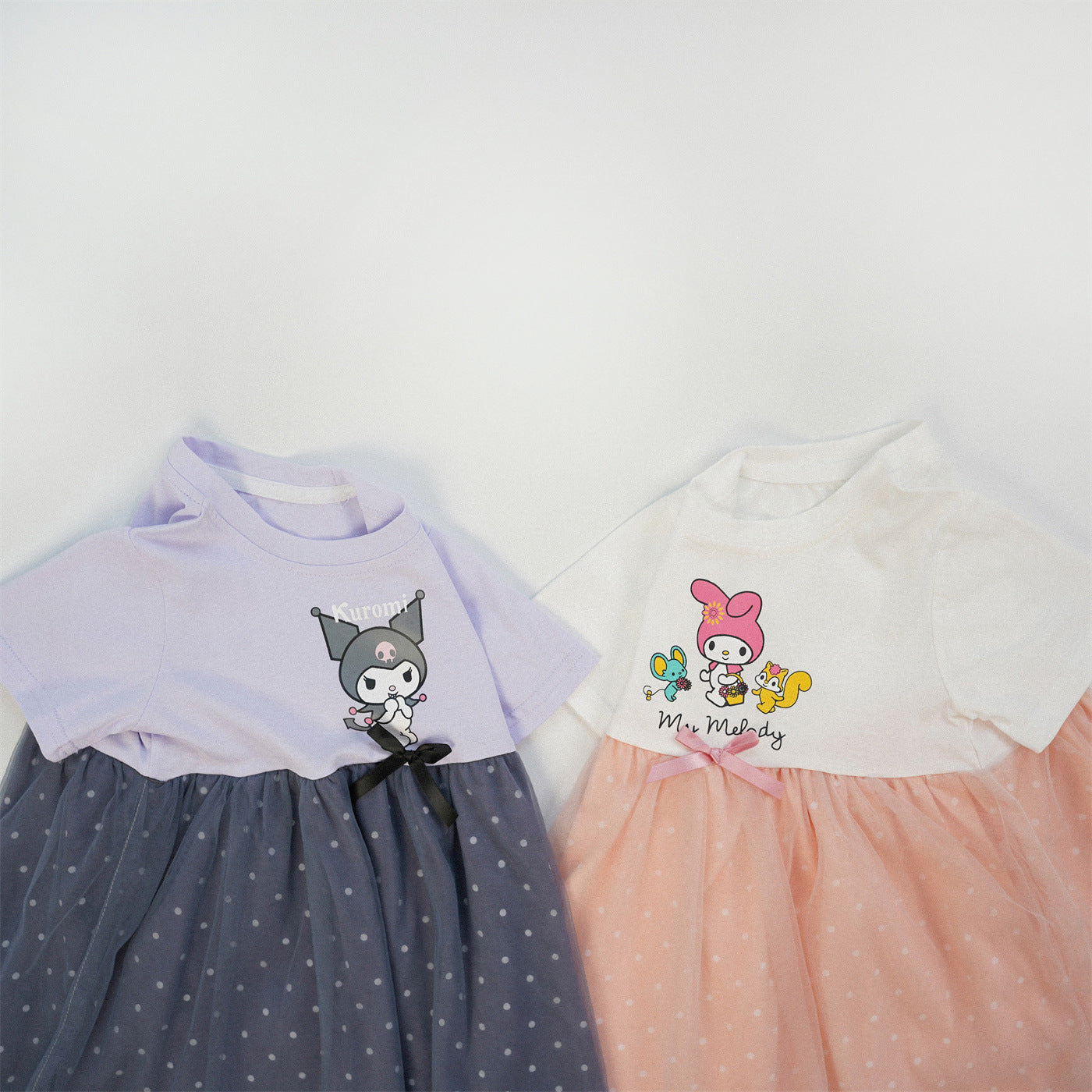 Robe Gaze à Pois Fille – Style Doux & Romantique Été