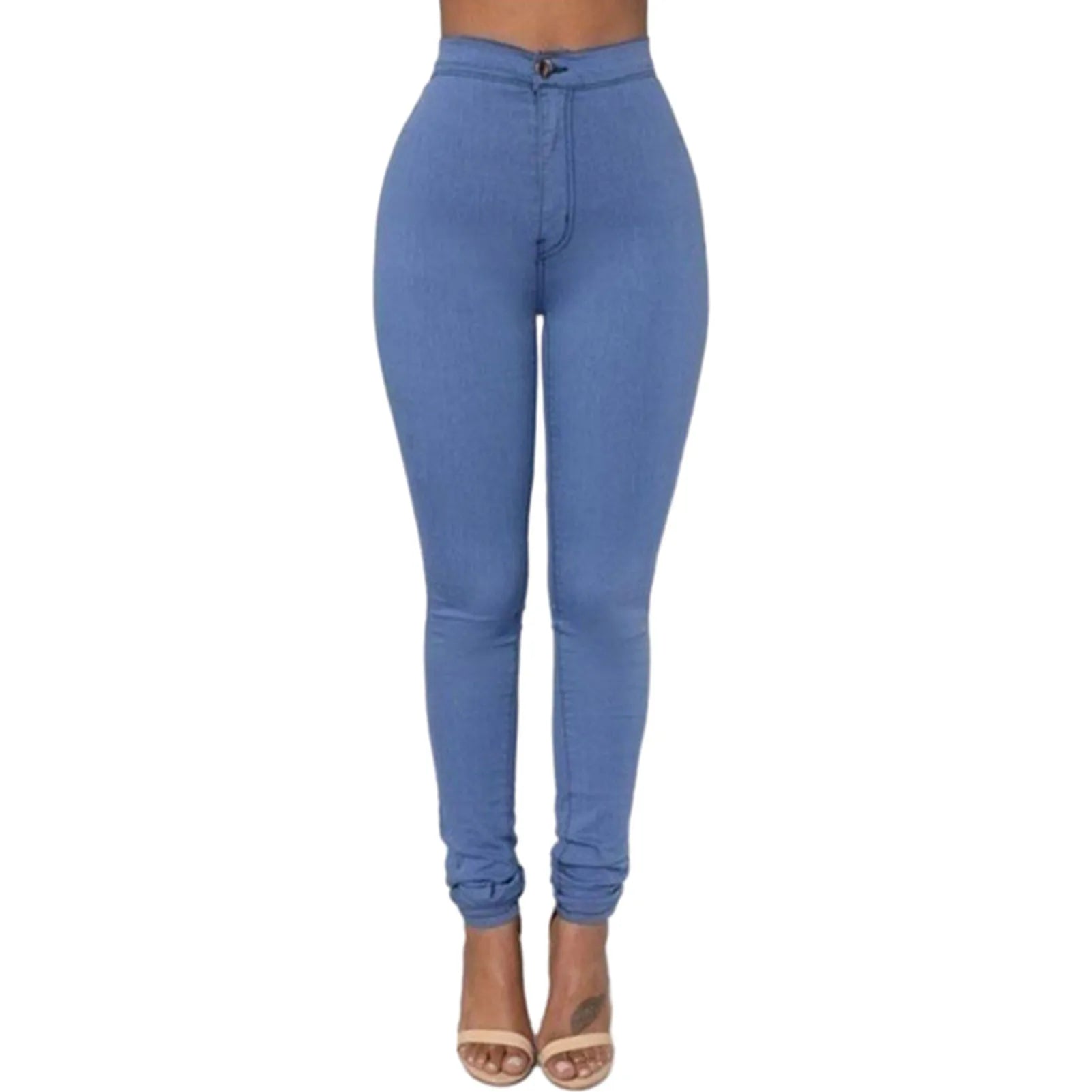 Pantalon Femme Professionnel Slim - Élégance Bureau Taille Haute