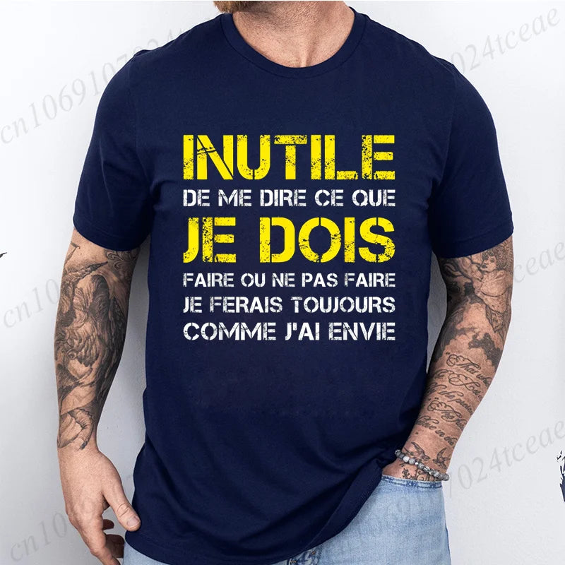t-shirt humour français