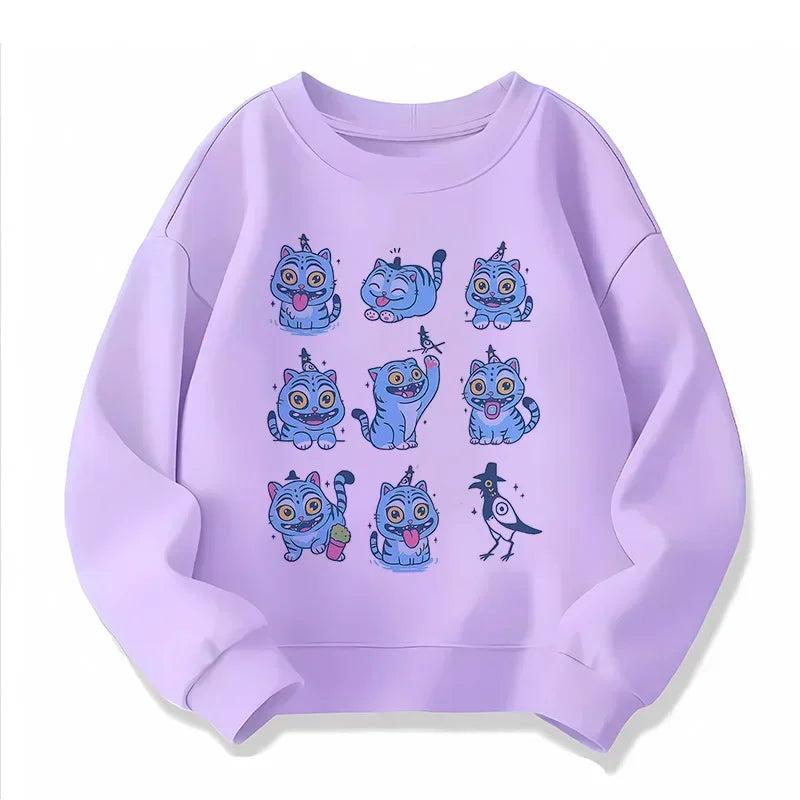 Hoodie Enfant Demon Hunters - Sweat Tigre Style Harajuku Manga