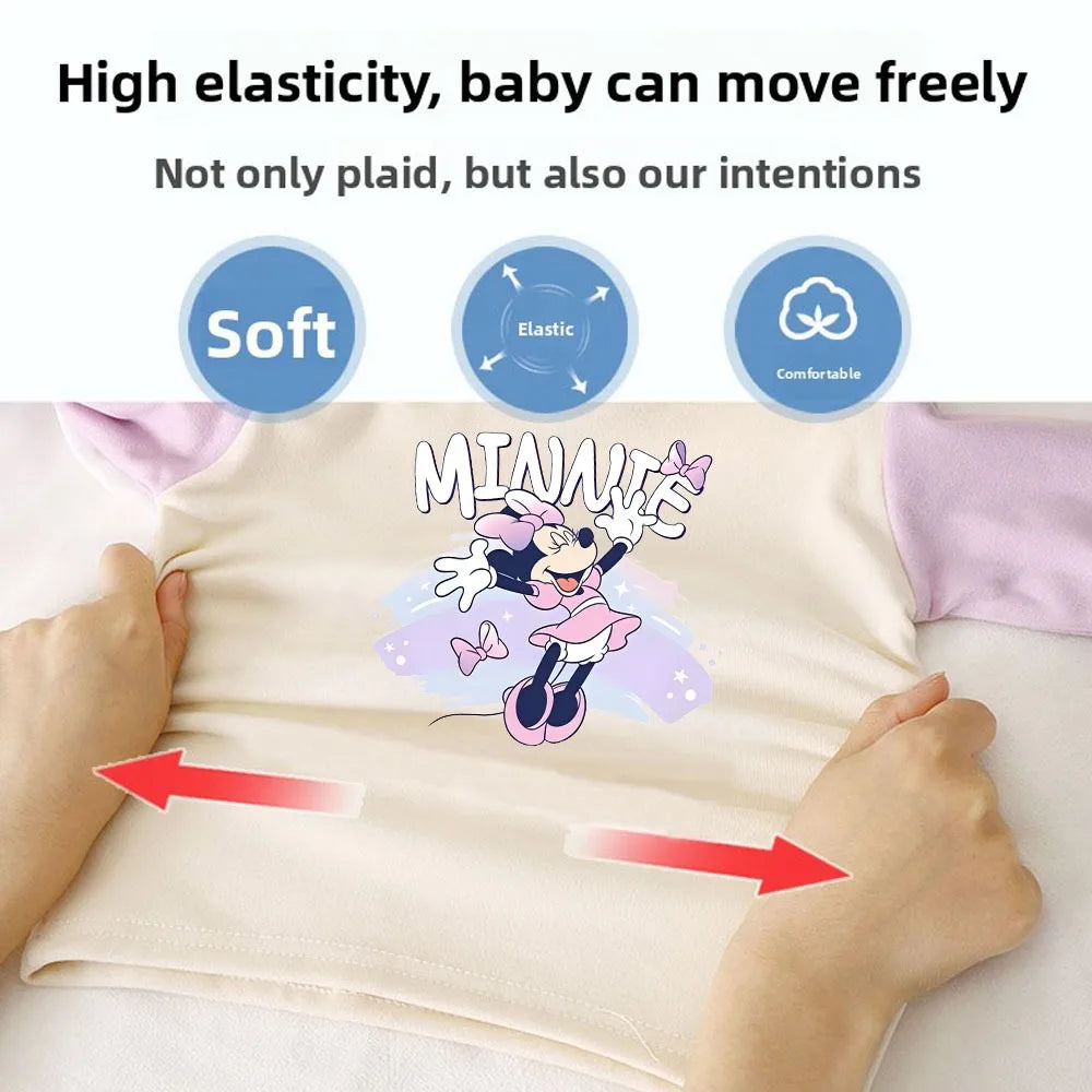 Pyjama Fille Automne 2025 - Ensemble Manches Longues en Dralon