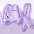Ensemble Fille Léger Printemps/Automne - Sweat Col Rond + Pantalon