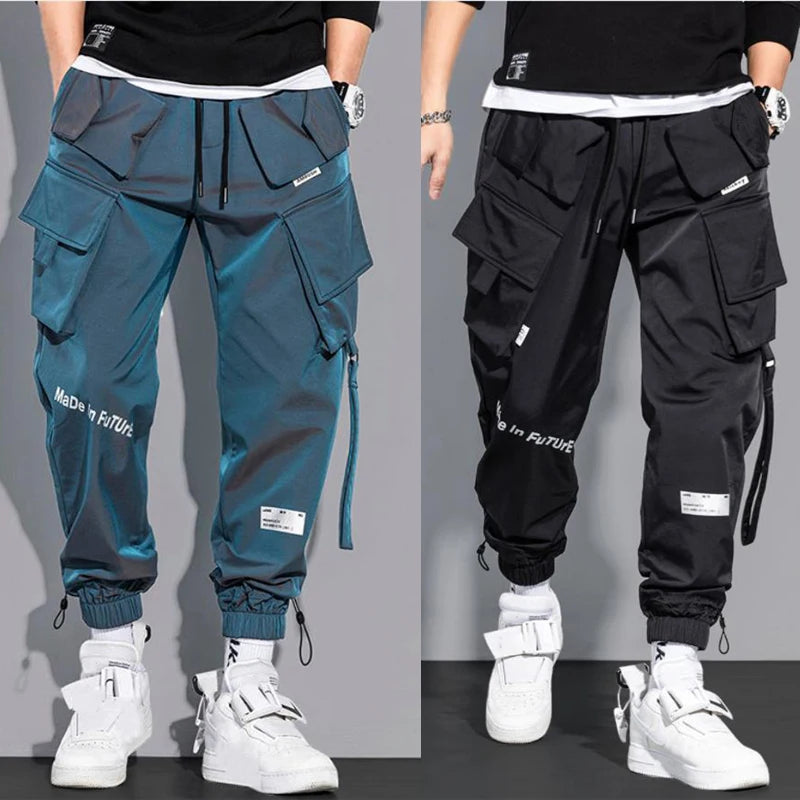 Cargo Streetwear Hip Hop Multi-Poches - Pantalon Homme Tendance Urbain