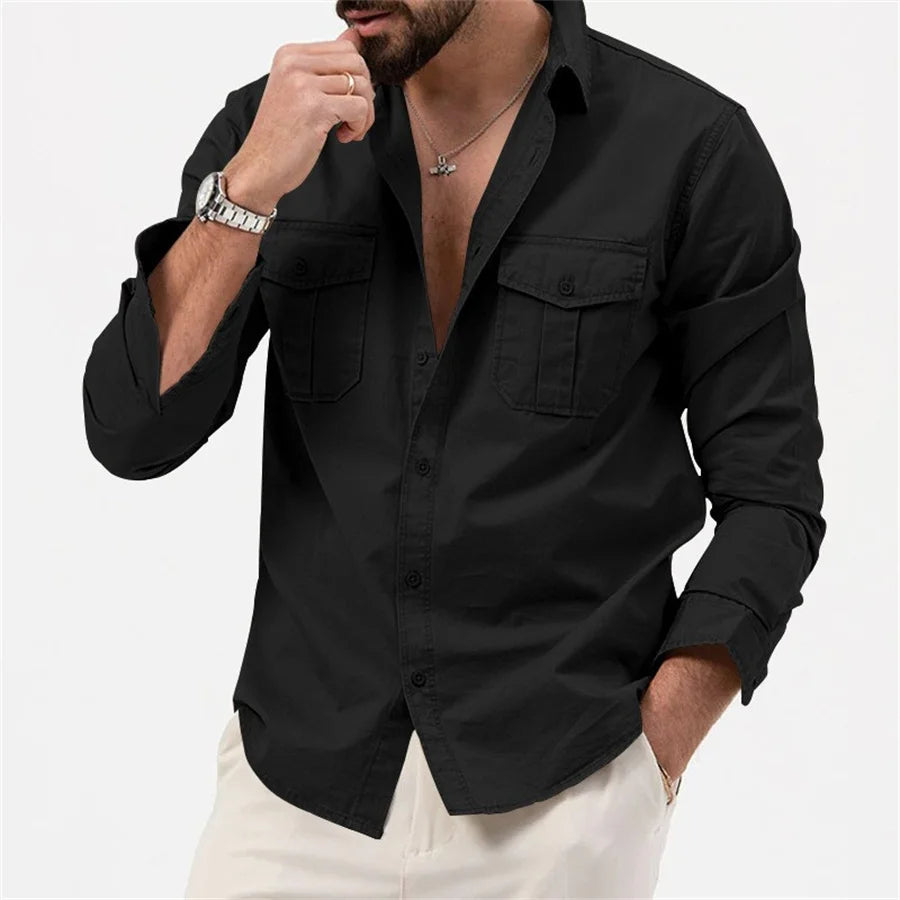 chemise cargo homme