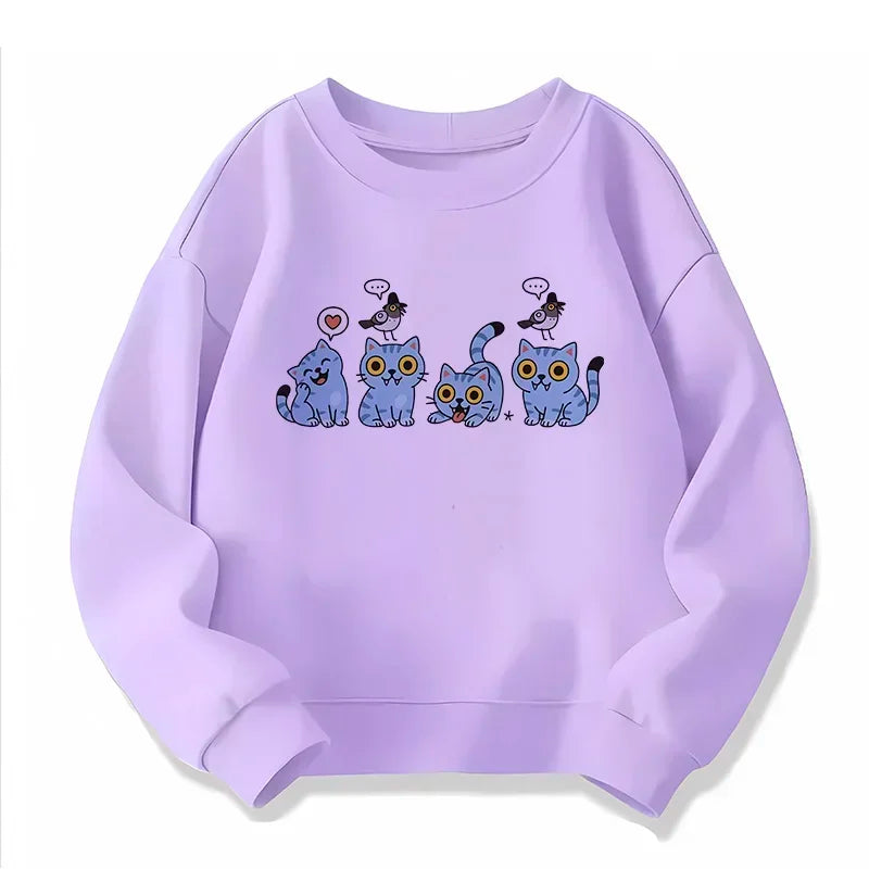 Hoodie Enfant Demon Hunters - Sweat Tigre Style Harajuku Manga