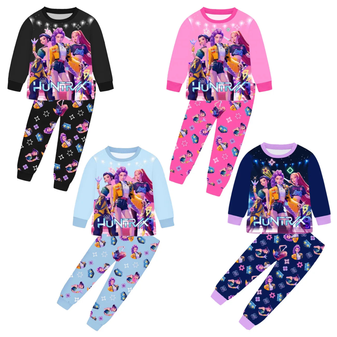 Pyjama Costume Zoey Demon Hunters - Ensemble Fille 3-14 Ans Automne
