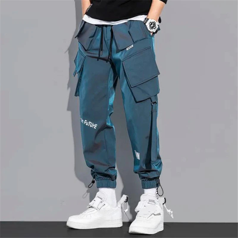 Cargo Streetwear Hip Hop Multi-Poches - Pantalon Homme Tendance Urbain