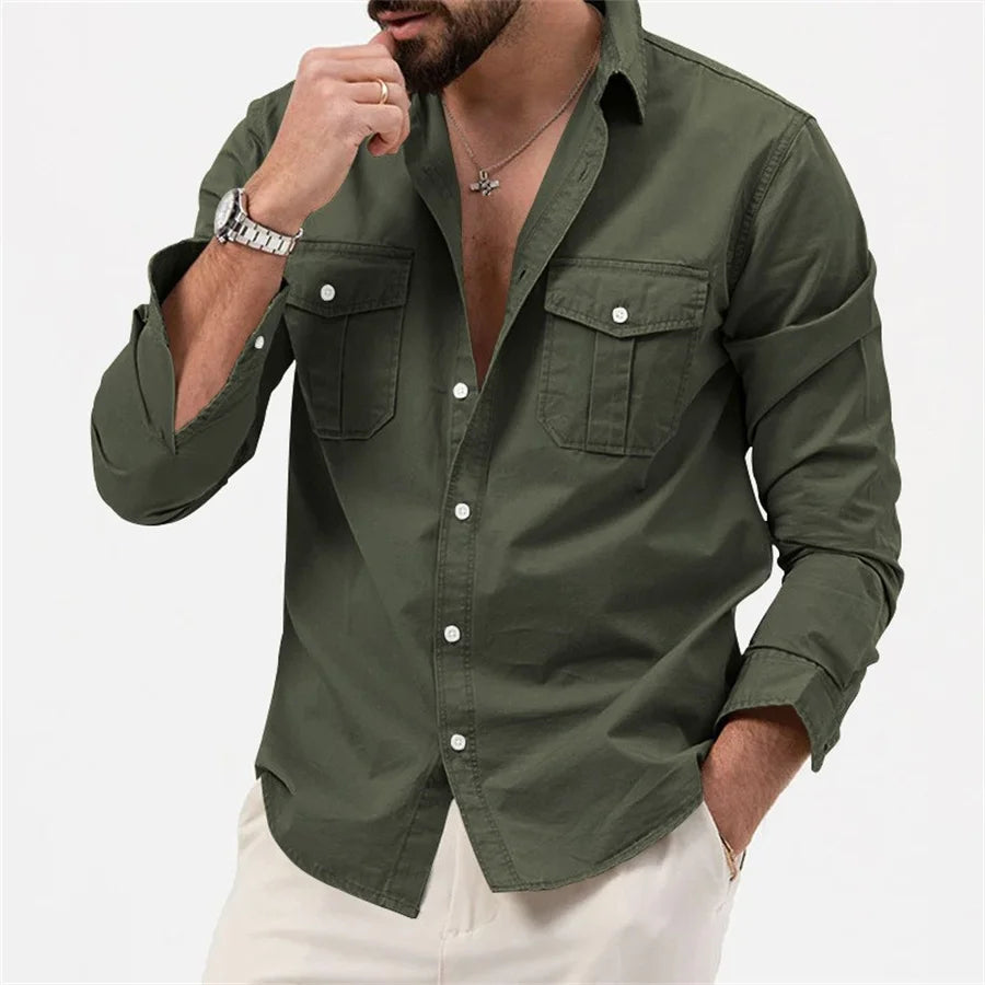 chemise cargo homme