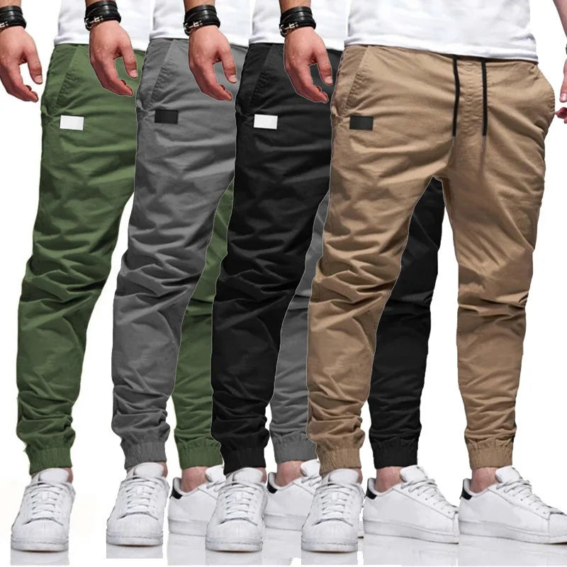 Pantalon Jogging Homme Cargo Multi-Poches