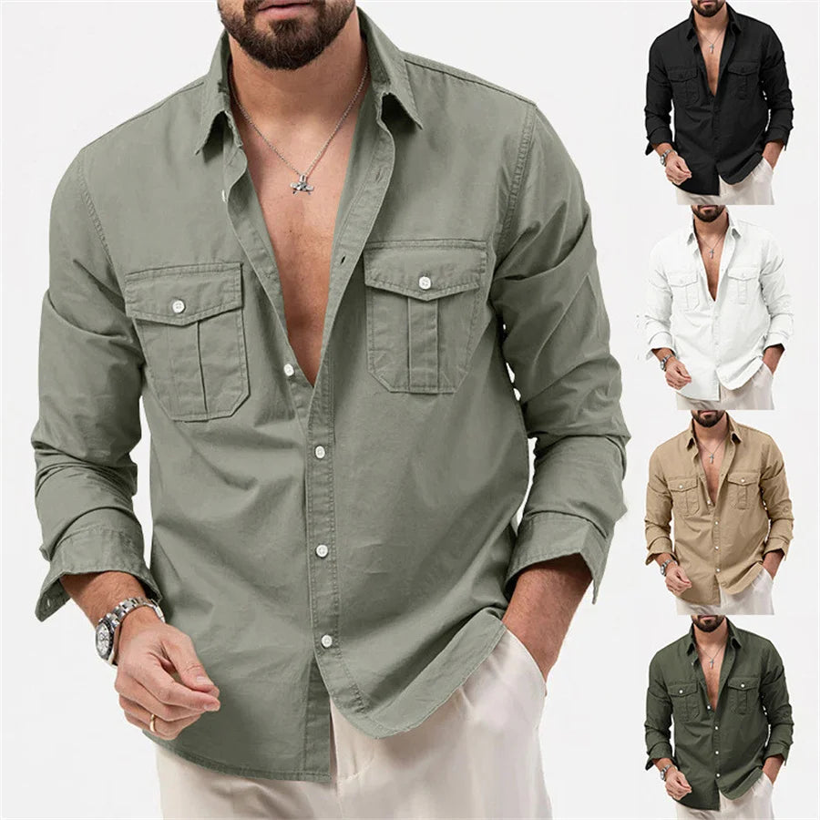 chemise cargo homme