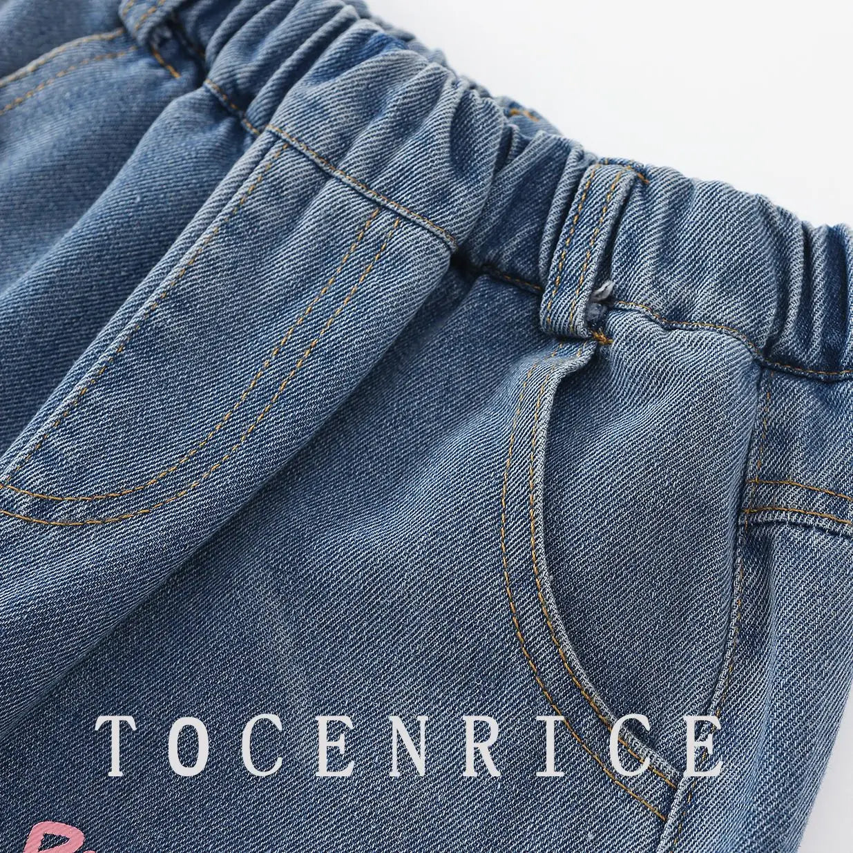 Jean Fille Witch Hunters K-POP - Pantalon Droit Printemps/Automne