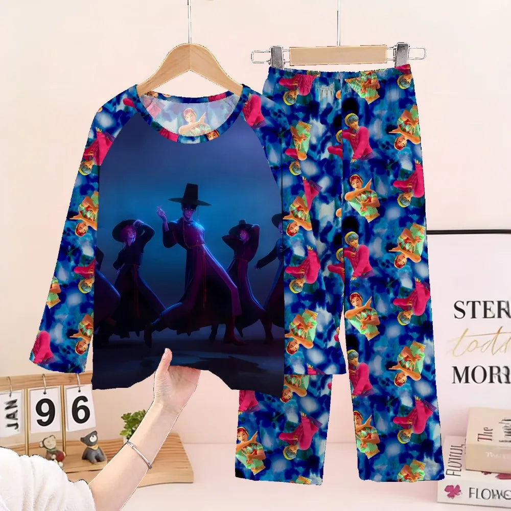 Pyjama Fille Demon Hunters K-POP - Ensemble 2 Pièces 3-12 Ans
