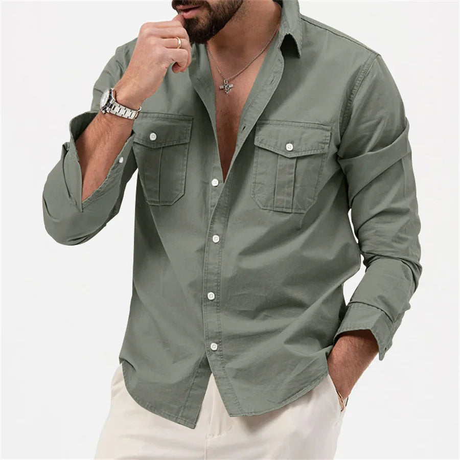 chemise cargo homme