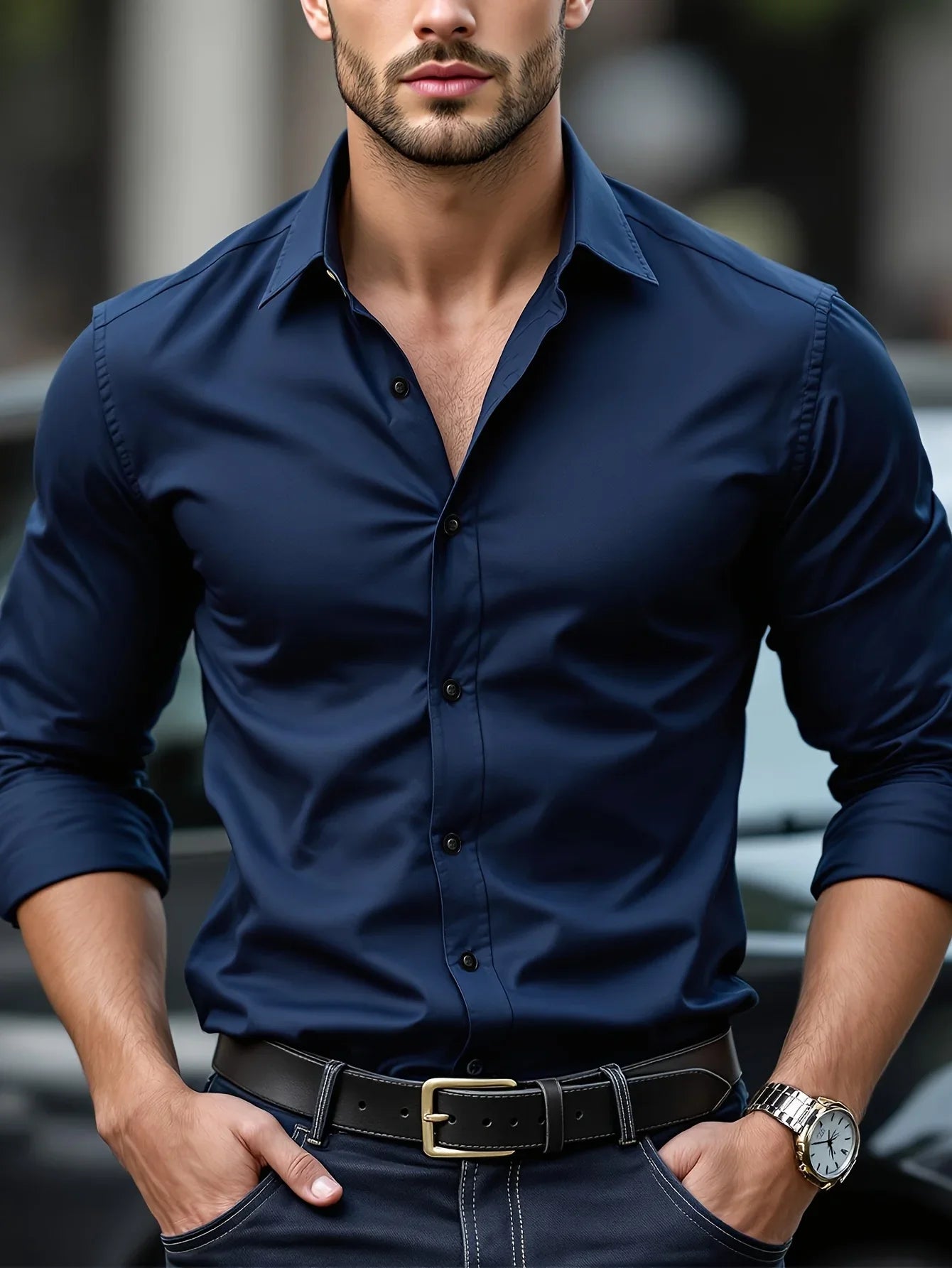 Chemise casual homme