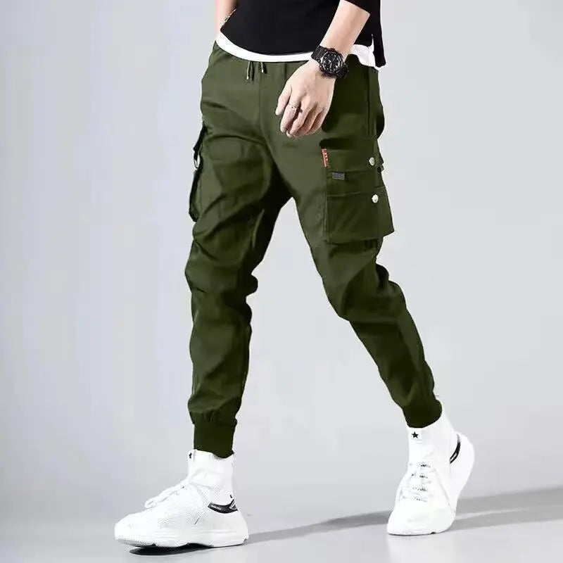 Pantalon Travail Homme Tactique Multi-Poches