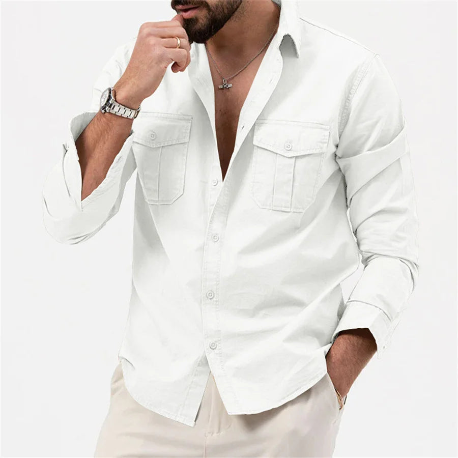 chemise cargo homme