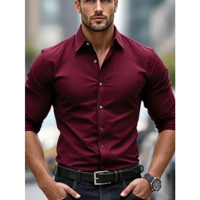 Chemise casual homme