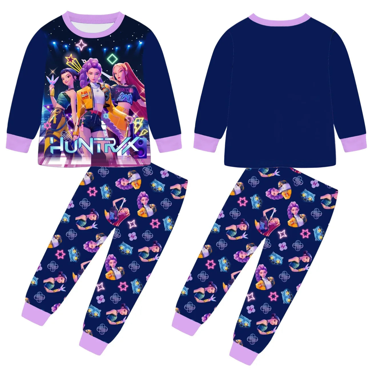 Pyjama Costume Zoey Demon Hunters - Ensemble Fille 3-14 Ans Automne