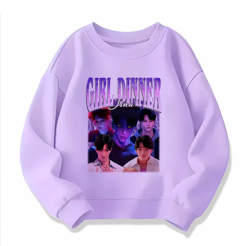 Hoodie Enfant Demon Hunters - Sweat Tigre Style Harajuku Manga