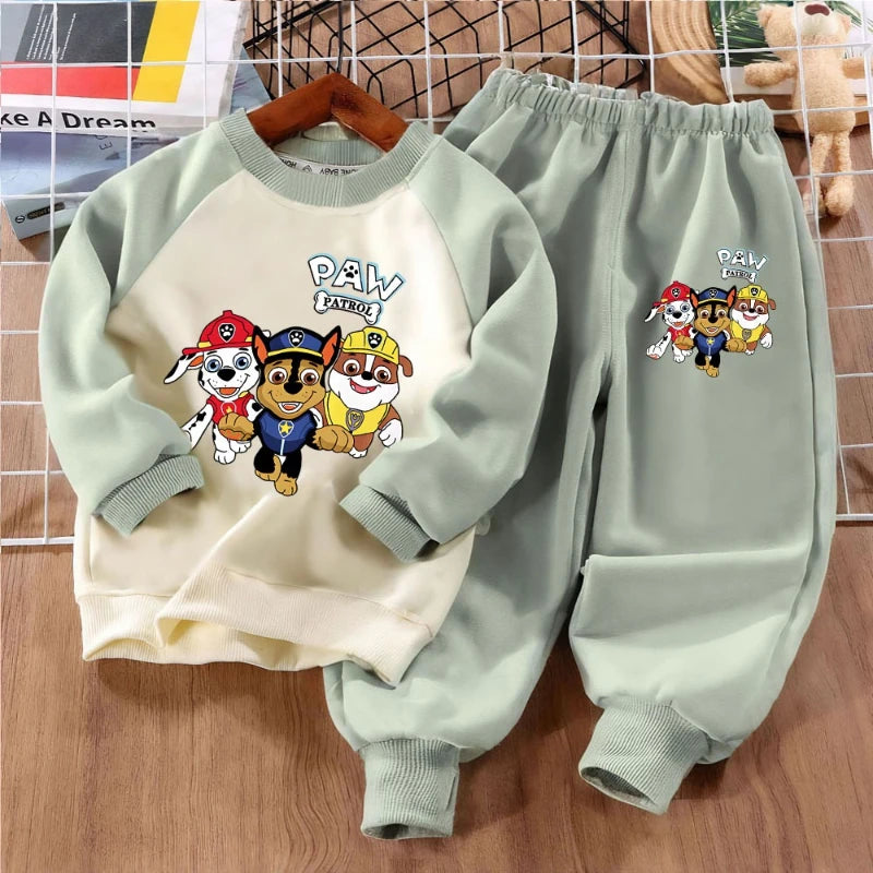 Ensemble Paw Patrol Garçon - Sweat à Capuche + Pantalon Sport