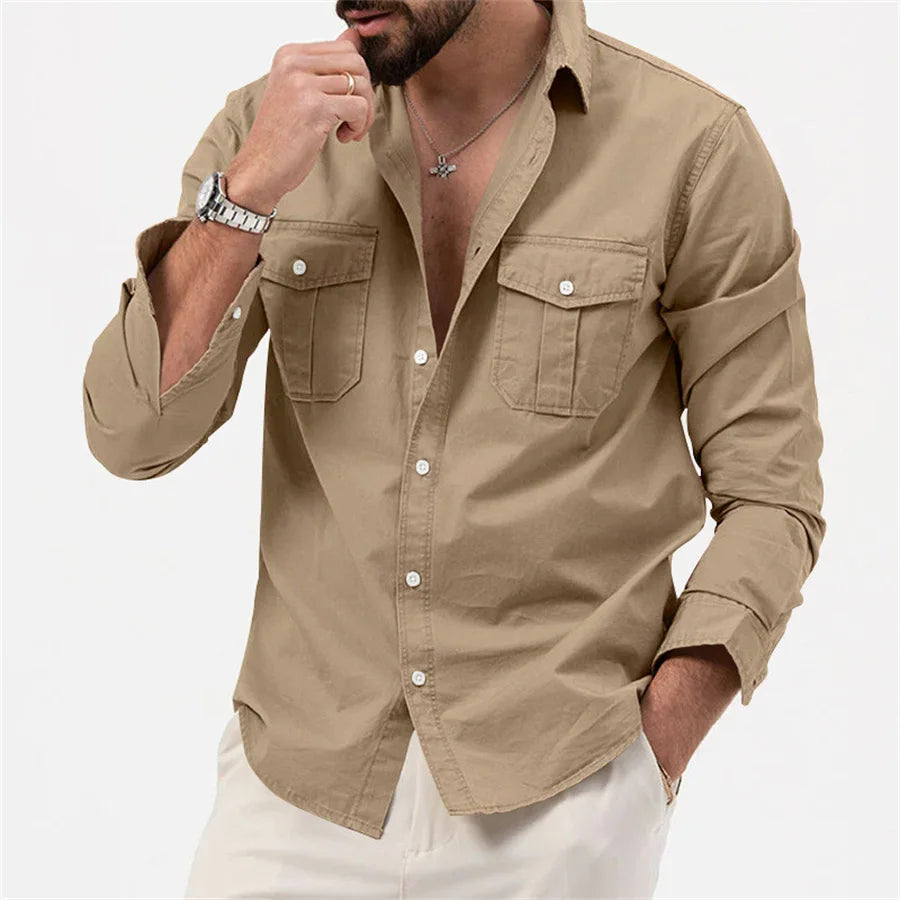chemise cargo homme