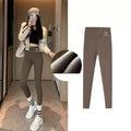 Legging Thermique Femme Doublé Polaire - Chaud et Confortable Automne Hiver