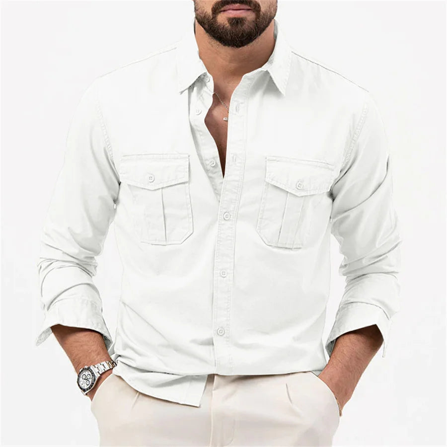 chemise cargo homme