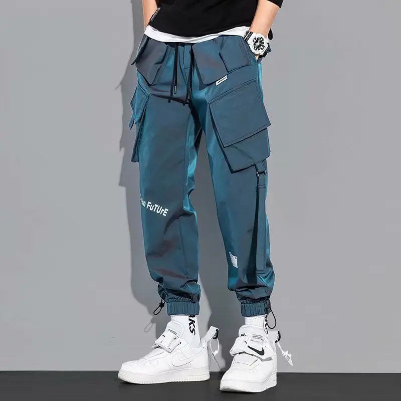 Cargo Streetwear Hip Hop Multi-Poches - Pantalon Homme Tendance Urbain