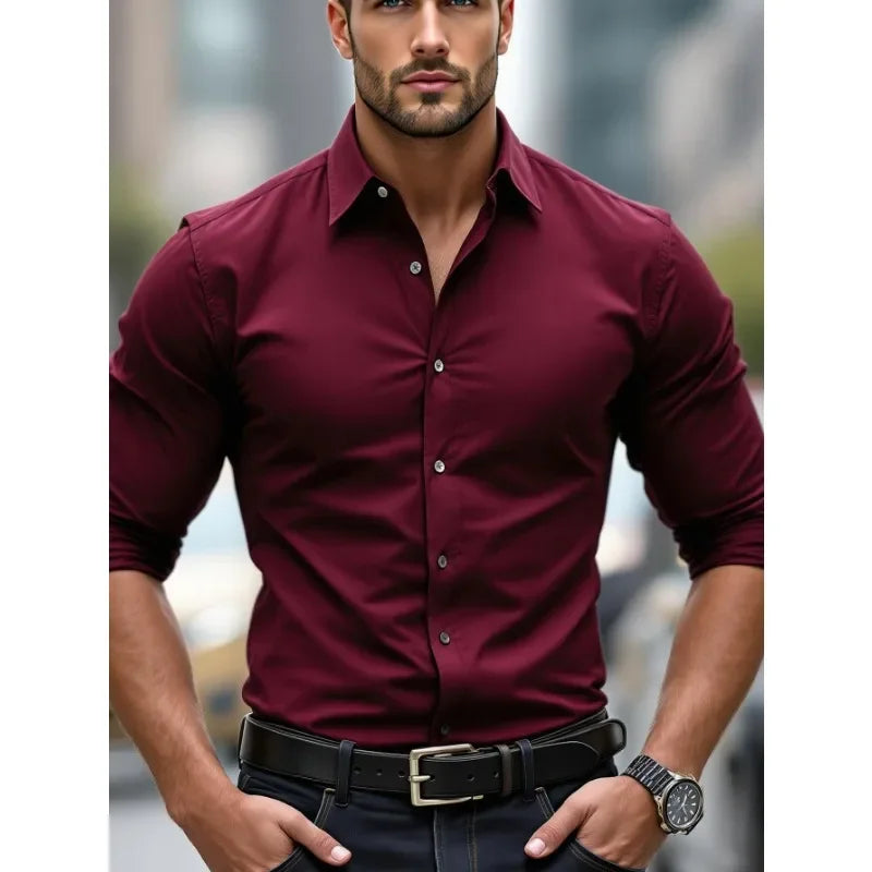 Chemise casual homme