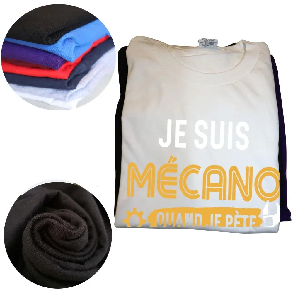 t-shirt humour mécanicien homme